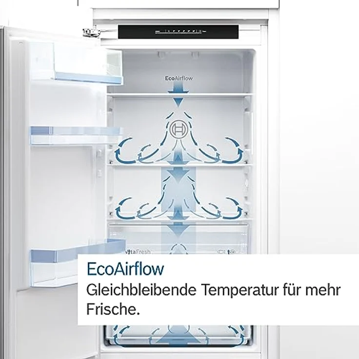 Bosch KUL22ADD0, Serie 6, Unterbau-Kühlschrank mit Gefrierfach, 93L Kühlen + 17L Gefrieren, VitaFresh 0º, sehr leise, HomeConnect, weiß – Bild 5