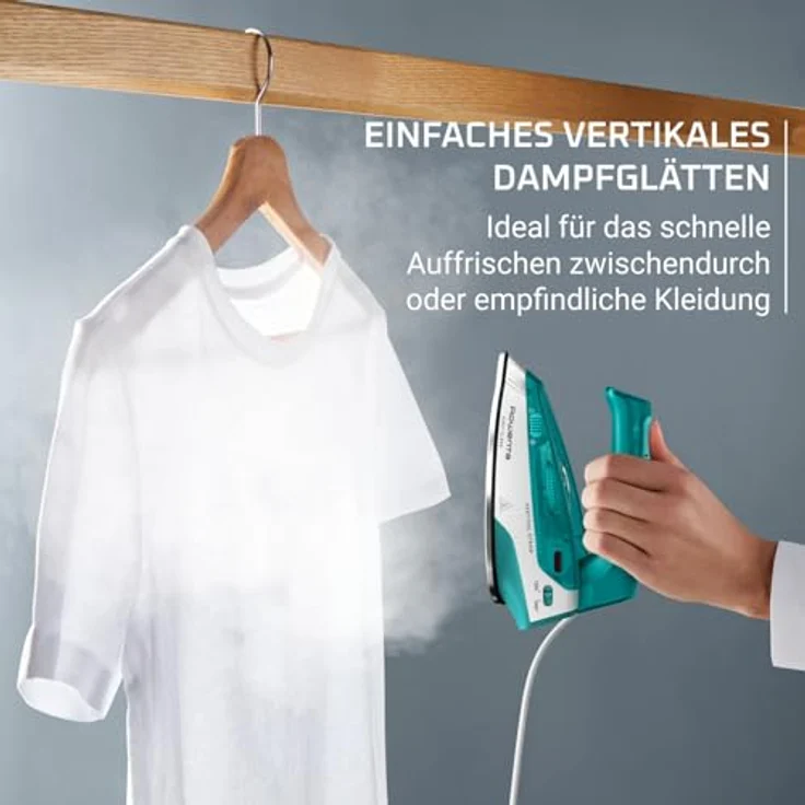 Rowenta Dampfbügeleisen First Class, 1000 W, klappbares Reiseformat, schnelles Aufheizen, Präzisionsbügelspitze, international einsetzbar – Bild 8