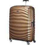 Samsonite Lite-Shock - Spinner XL Koffer, 81 cm, 124 L, 4 Rollen, Braun (Sand)