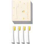 Wondersmile Ersatzbürsten Schallzahnbürste geeignet für Kinder (Super weich, Lemon Yellow)