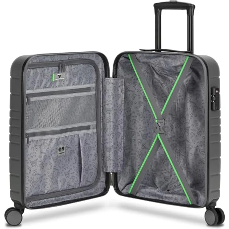 RONCATO DC Comics Kabinen-Trolley Joker, 55x40x20 cm, 40 L, TSA-Schloss, wasserabweisend, 4 Spinner-Räder – Bild 4