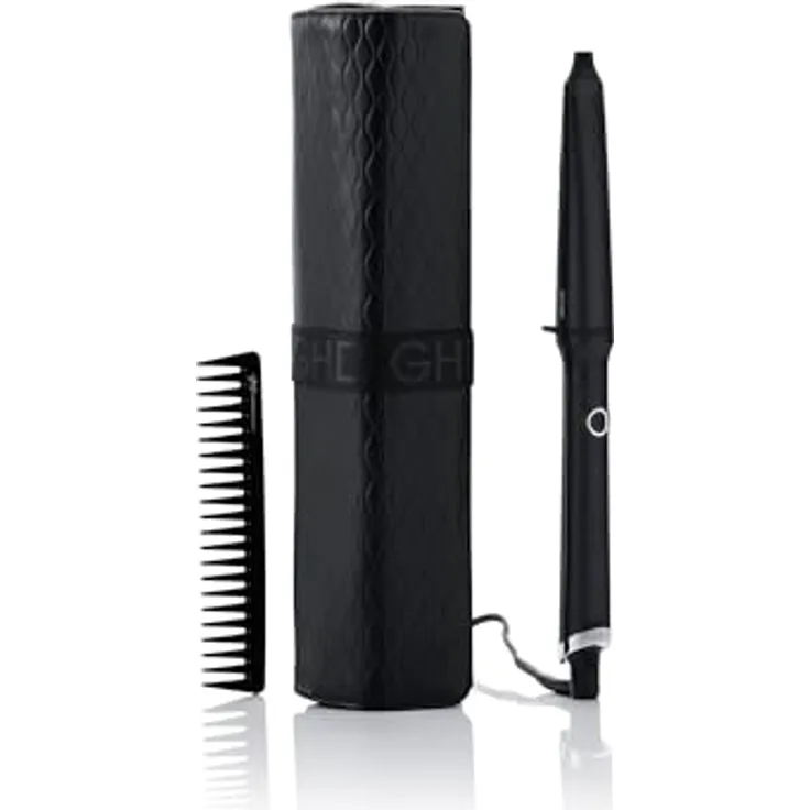 ghd Xmas 25 Creative Curl Set - Lockenstab mit entwirrendem Kamm, schützendem Stylinghandschuh und hitzebeständigem Bügelbeutel