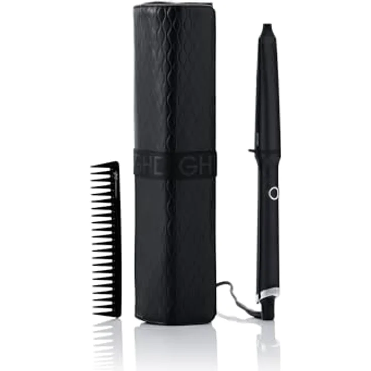 ghd Xmas 25 Creative Curl Set - Lockenstab mit entwirrendem Kamm, schützendem Stylinghandschuh und hitzebeständigem Bügelbeutel – Bild 1