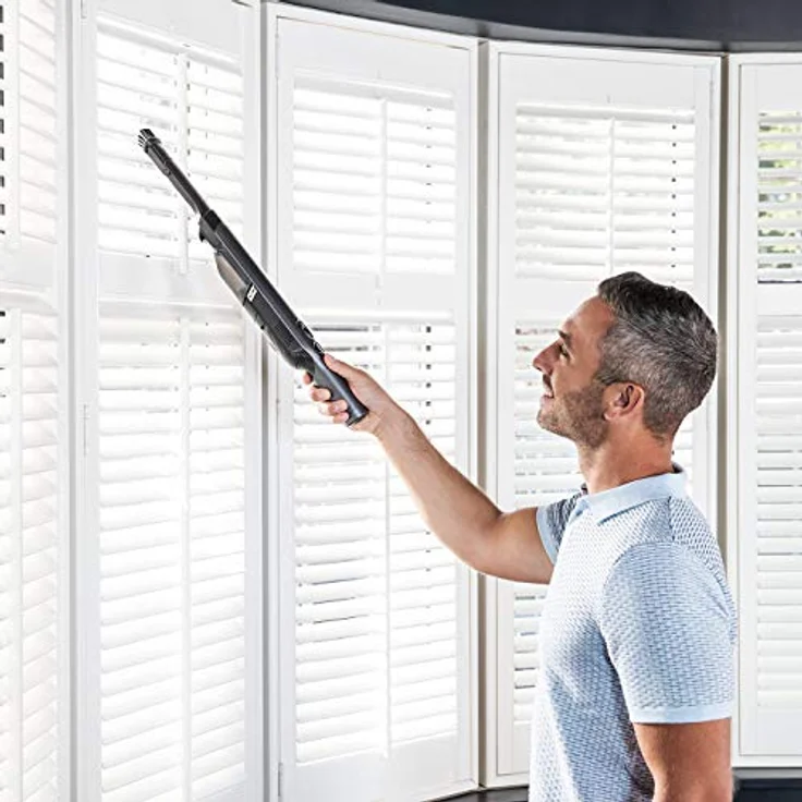 Shark Akku Handsauger, kabelloser Handstaubsauger ohne Beutel in edlem Design WV200EU, einfach zu entleeren, wird durch Zubehör zum Tierhaar Handstaubsauger – Bild 5