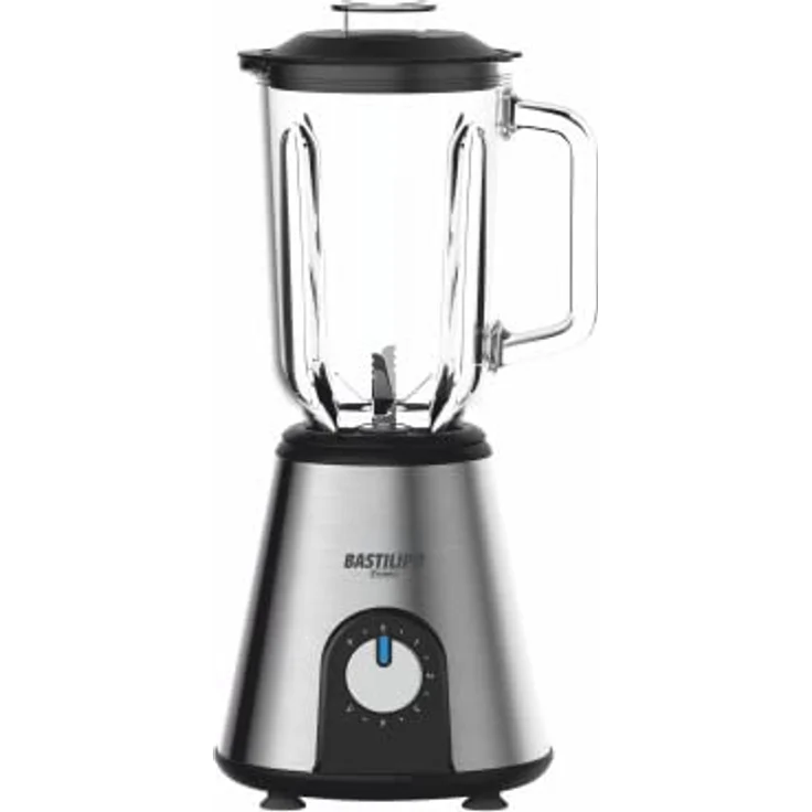 Bastilipo 7135 Stabmixer, 5 Geschwindigkeitsstufen, 1,5 l, Edelstahl – Bild 2