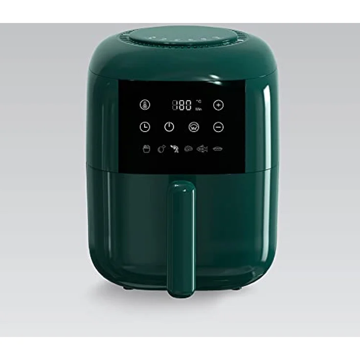 Feel Maestro MR-755 Fritteuse fettfrei, Lieber grüner Sand - 1200W, 6 programmable dish preparation modes, touch control panel – Bild 2