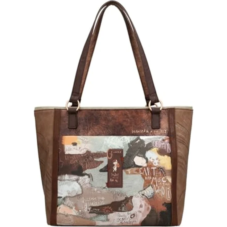 Anekke Core Shopper Tasche, mehrfarbig, 40 cm x 16 cm x 29 cm, 100% Polyurethan – Bild 4