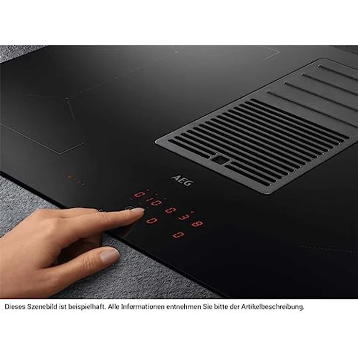 AEG IDE84243IB ComboHob Kochfeldabzug Induktion, Umluftbetrieb, 83 cm breit – Bild 4