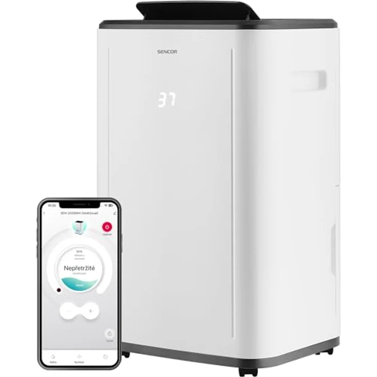 SENCOR INTELLIGENTER MOBILER LUFTENTFEUCHTER SDH 2028WH SENCOR, Weiß – Bild 1