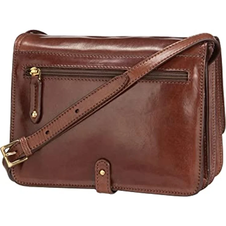 The Bridge Umhängetasche Story Donna Schultertasche 4182, Crossbody Bag in Braun – Bild 2