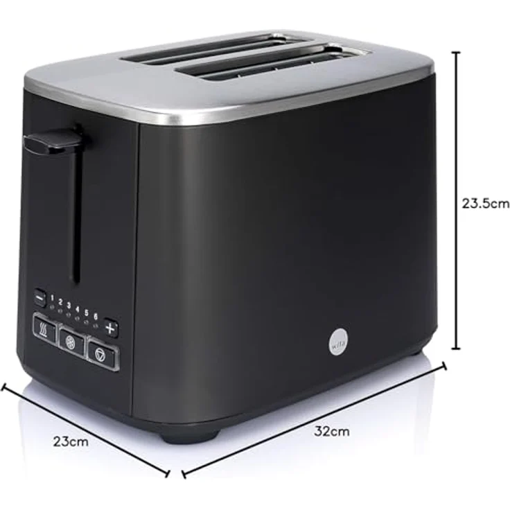 Wilfa CT-1000MB Toaster, schwarz – Bild 8