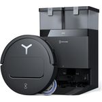 ECOVACS DEEBOT T50 PRO Omni Saugroboter mit Wischfunktion, 15.000 Pa, Ultradünn 81 mm, Weiß