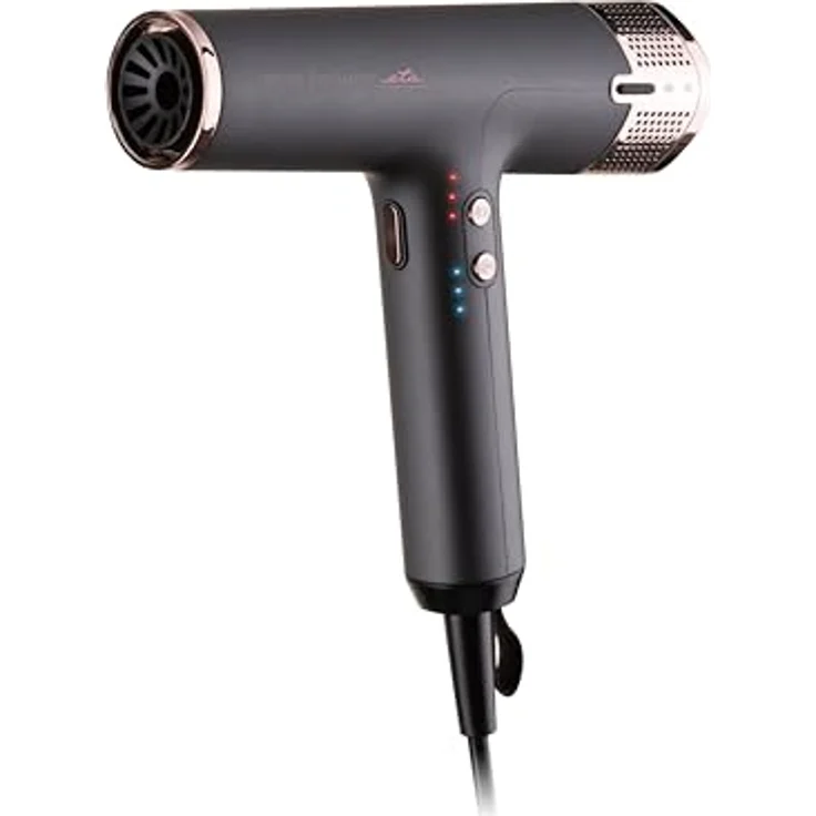 ETA Haartrockner Fenité Exclusive, 1.600 W mit 4 Geschwindigkeiten, 3 Temperatureinstellungen, Kaltluftfunktion, Diffusor, Ionisation, digitaler bürstenloser Motor, silencer technologie – Bild 2
