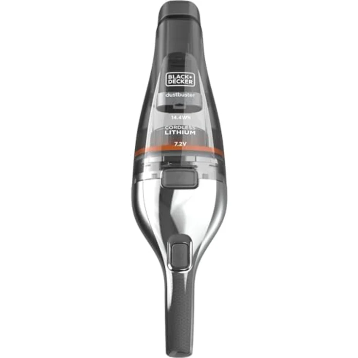 Black + Decker NVC220WC Dustbuster, 12 min Akkubetrieb, Wandhalterung, chrom – Bild 2