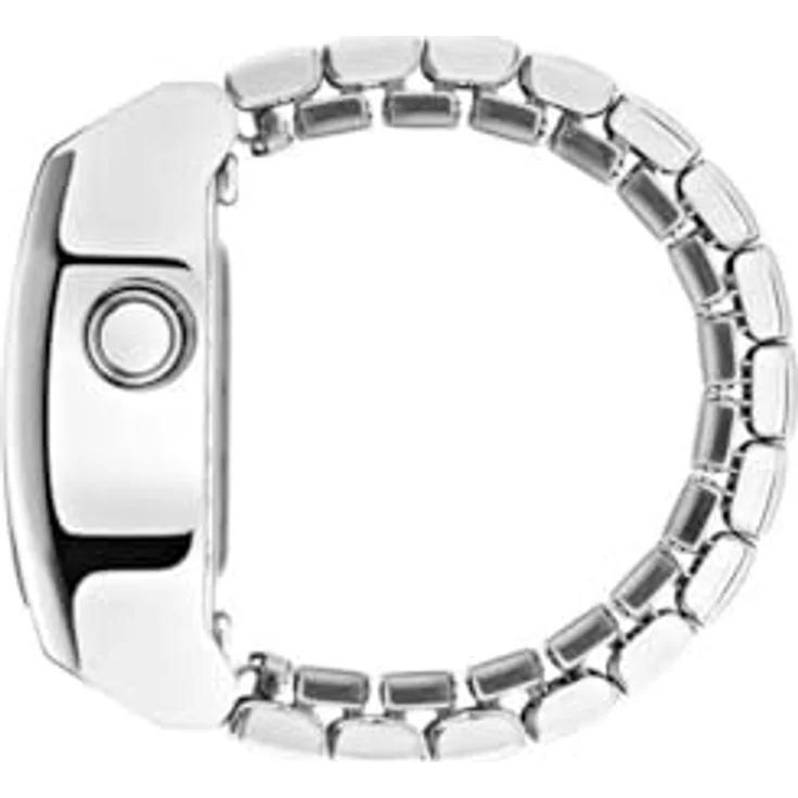 adidas Originals Digital Two Ring Damen Armbanduhr, silber, Edelstahl, digitales LCD-Display, 3-Bar Wasserresistenz – Bild 4