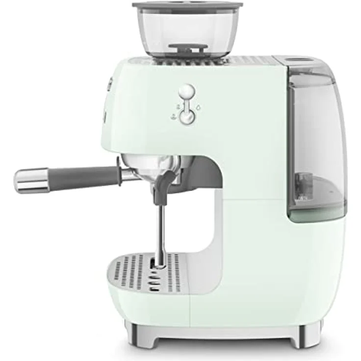 Smeg EGF03PGEU Espressomaschine, Kaffeevollautomat 50s Style, Pastellgrün – Bild 2
