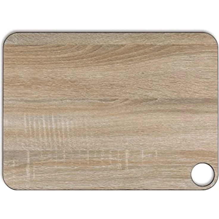 Arcos Schneidbrett - Schneidbrett - Harz und Zellulose Fiber 37,7 x 27,7 cm und 6,5 mm dicke - Farbe Braun – Bild 3