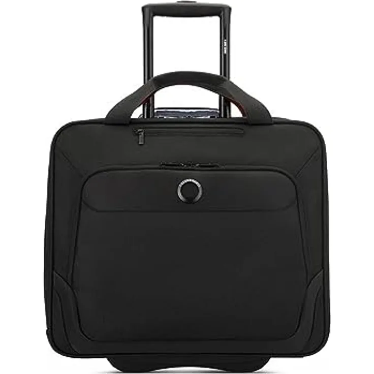 DELSEY PARVIS PLUS Laptop Rollkoffer, 44 cm, 33 liters, Schwarz (Noir)
