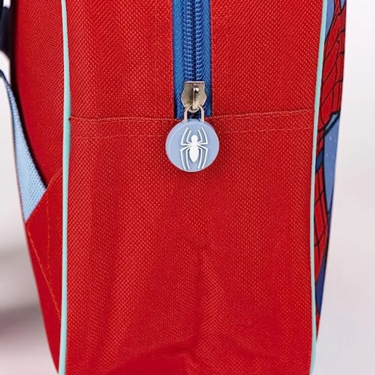 Spiderman Freizeitrucksack, Multifunktionaler Rucksack für Kinder, 29 cm hoch, 22 cm breit, 10 cm tief, 100% Polyester, für Schule und Urlaub – Bild 5