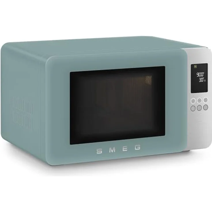Smeg MOC01EGMEU, Kombi-Tisch-Mikrowelle mit Grillfunktion, 18 Automatikprogramme, Emerald Green – Bild 3