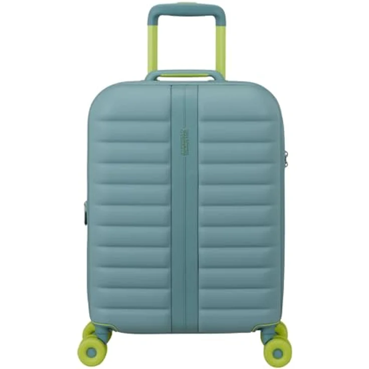American Tourister Neovibe Spinner 55/20 EXP, TSA Trolley mit 37-43 Litern Volumen, robustes Polycarbonat, muted mint türkis – Bild 1