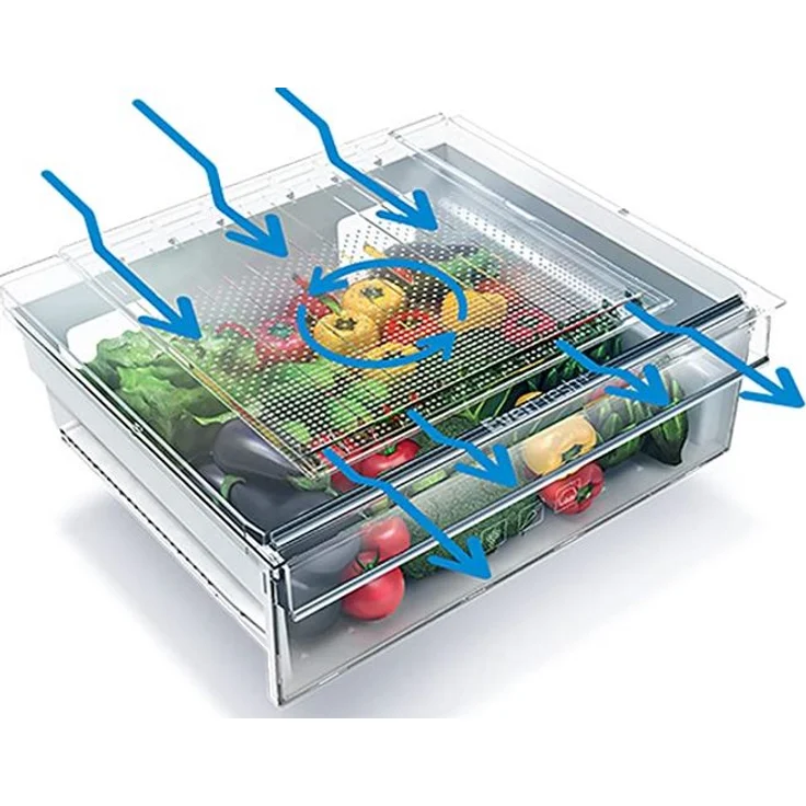 Beko BCNA306E4FN Kühl-Gefrierkombination, Einbau, NoFrost, 0-Grad-Zone, LED, Schnellkühlen, Breite 54 cm, Energieklasse E – Bild 7