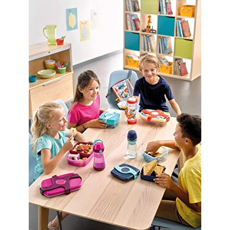 Maped PICNIK - Lunch-Box, Brot-Dose, Frühstücks-Dose ORIGINS KIDS - pink – Bild 3