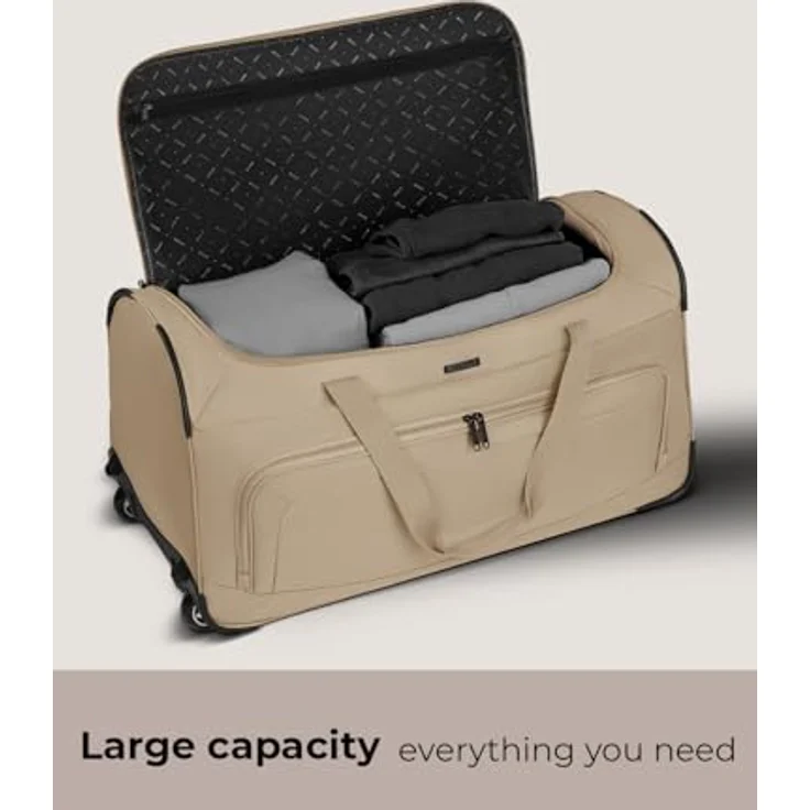 Redolz Duffle Essentials 2 Rollen Reisetasche 71 cm beige - Preisvergleich – Bild 2