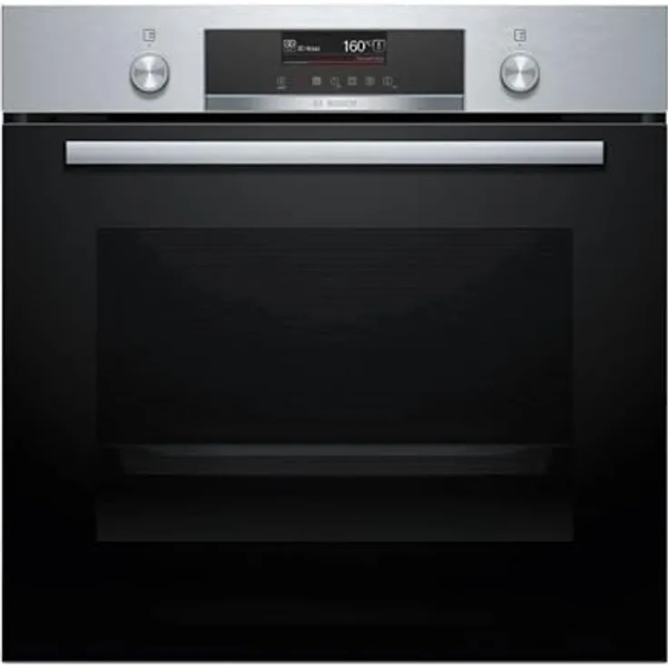 Bosch HBG579BS3F, Serie 6 Einbau-Backofen, Edelstahl, 14 Kochmodi, Pyrolyse-Reinigung, AutoPilot-Funktion, Energieeffizienzklasse A+
