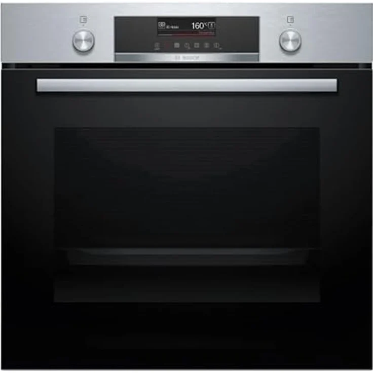 Bosch HBG579BS3F, Serie 6 Einbau-Backofen, Edelstahl, 14 Kochmodi, Pyrolyse-Reinigung, AutoPilot-Funktion, Energieeffizienzklasse A+ – Bild 1