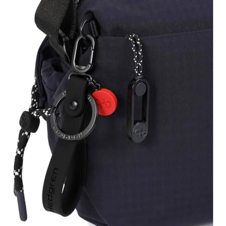 Hedgren String Umhängetasche, 22 cm, blau, 100% Polyester, 18.5 cm hoch – Bild 5