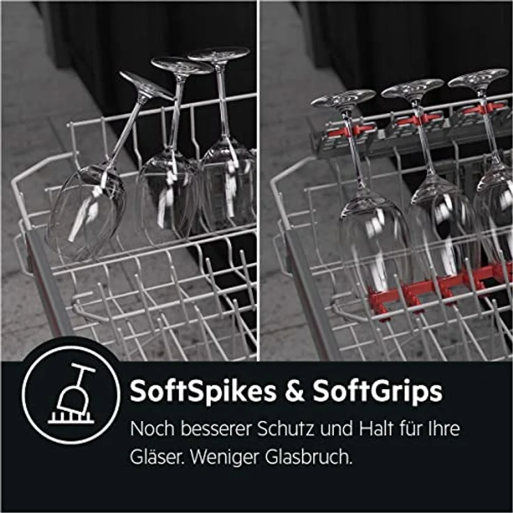 AEG FSE7571AP Einbaugeschirrspüler, vollintegrierbar, 14 Maßgedecke, 9,9 L Wasserverbrauch, Besteckschublade, AquaStop, Energieeffizienzklasse B – Bild 6