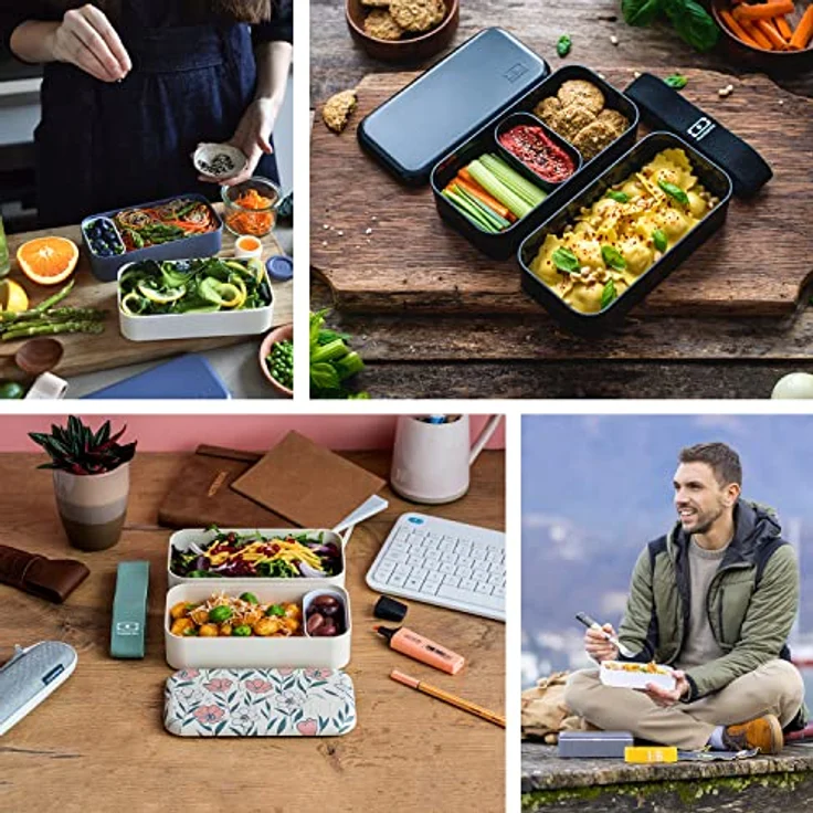 Monbento Na, Lunchbox, Rosa – Bild 6