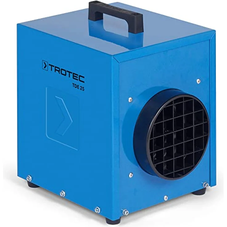 TROTEC Bauheizer TDE 25 – Heizleistung 3 kW – Luftmenge 206 m³/h – Heizgebläse elektrisch für Baustelle – Bild 1