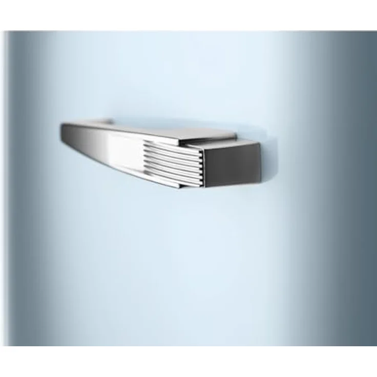 Smeg FAB28LPB6, Freistehender Kühlschrank mit Gefrierfach, 270 l, Pastellblau, Türanschlag links, 50er Jahre Design – Bild 3