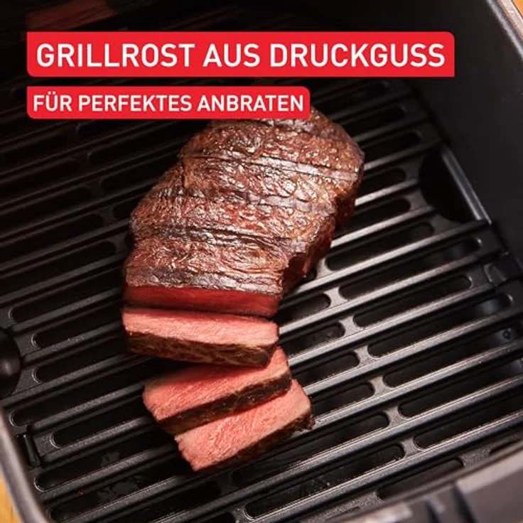 Tefal Easy Fry Silence EY5528, Heißluftfritteuse XL mit Sichtfenster, leise Fritteuse mit Heißluft-Technologie, 10 Programme, wenig Ölbedarf, Grillrost inkl. – Bild 4