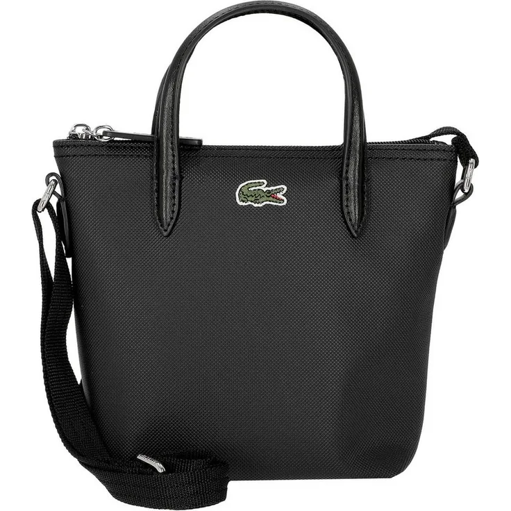 Lacoste Umhängetasche L.12.12 Concept - Shopper Cross Bag XS 18 cm (1-tlg), Damen Tote Bag aus Piqué-Canvas, verstellbarer Schulterriemen, verschiedene Farben