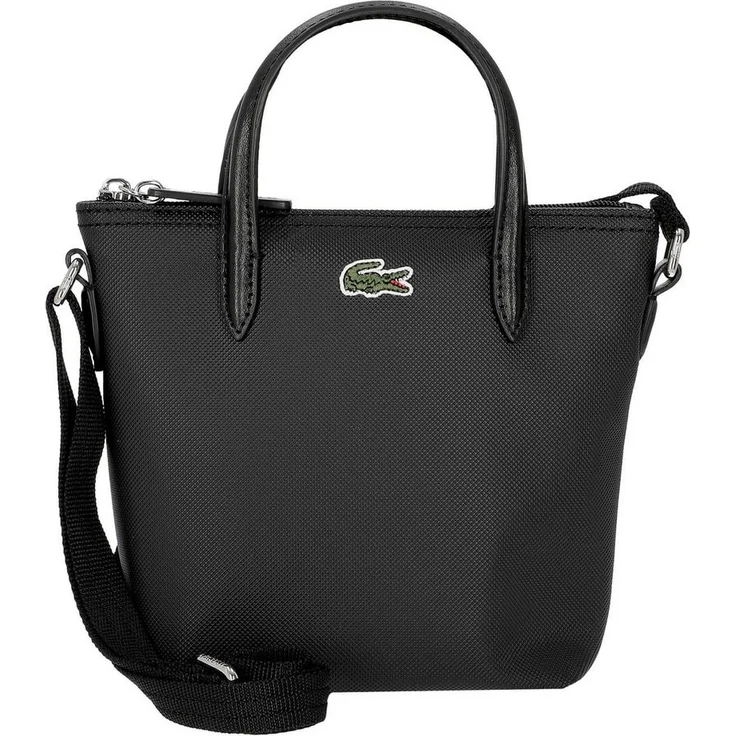 Lacoste Umhängetasche L.12.12 Concept - Shopper Cross Bag XS 18 cm (1-tlg), Damen Tote Bag aus Piqué-Canvas, verstellbarer Schulterriemen, verschiedene Farben