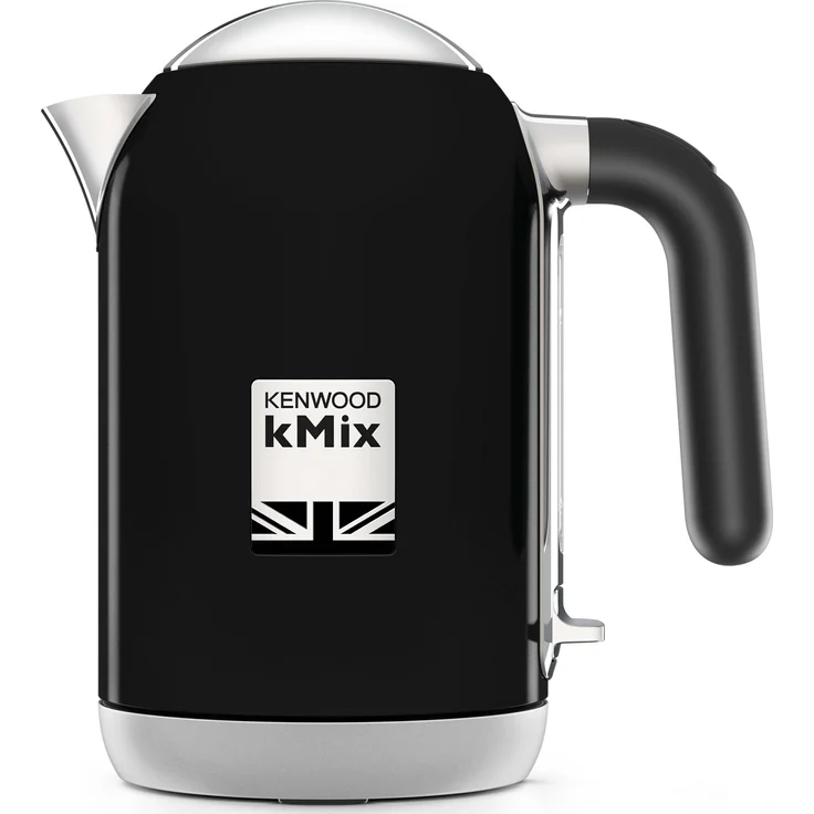 Kenwood kMix ZJX650, Wasserkocher aus Metall mit 1,0 Liter Fassungsvermögen, Schwarz