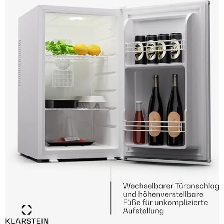 Klarstein Matterhorn 68, Minikühlschrank mit 68 Litern, 35 dB, kompakt und abschließbar – Bild 4