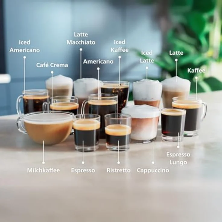 Philips Serie 5500 Kaffeevollautomat EP5546/70, inkl. Latte Go, SilentBrew-Technologie, 20 Heiß- und Eisgetränke, Schnellstart – Bild 2