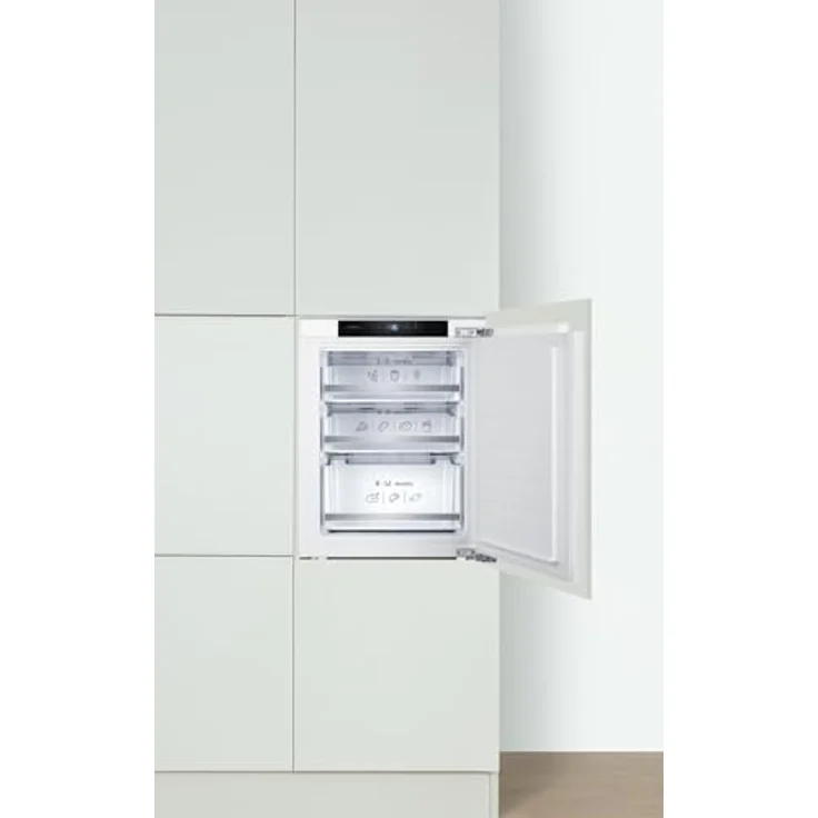 Amica EGSX 321 210 Einbau-Gefrierschrank, 77 cm - NoFrost, Supergefrierfunktion, 3 Gefrierschubladen, LED-Beleuchtung, 62 l, Energieeffizienzklasse D – Bild 3