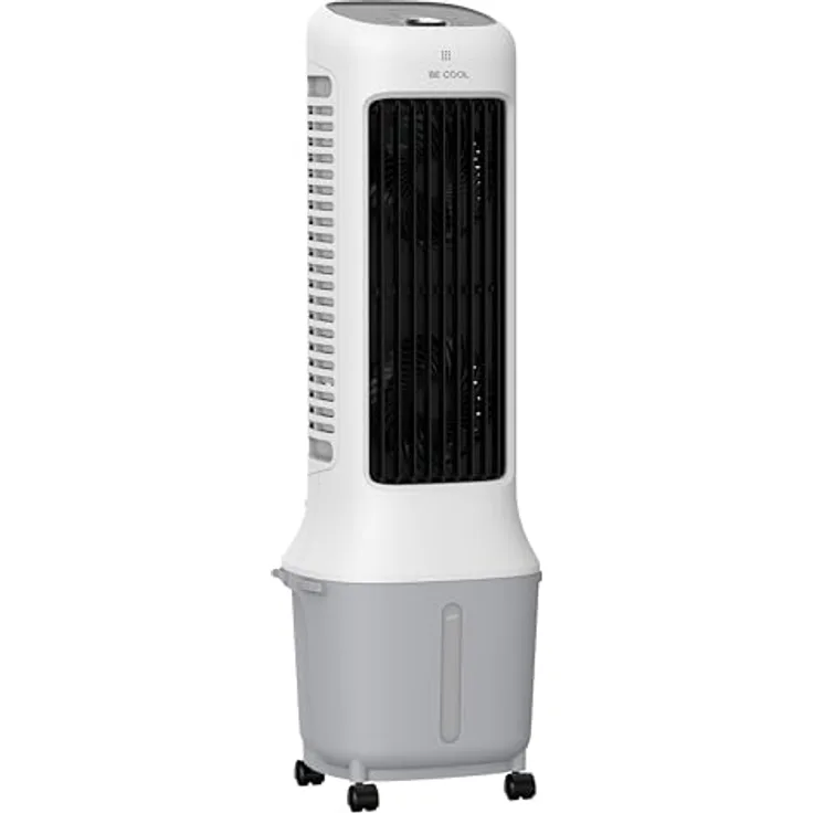 Be Cool BC10ACP2501W, Silent Luftkühler mit 10 Liter Tank und 24 Windstufen, Ventilator
