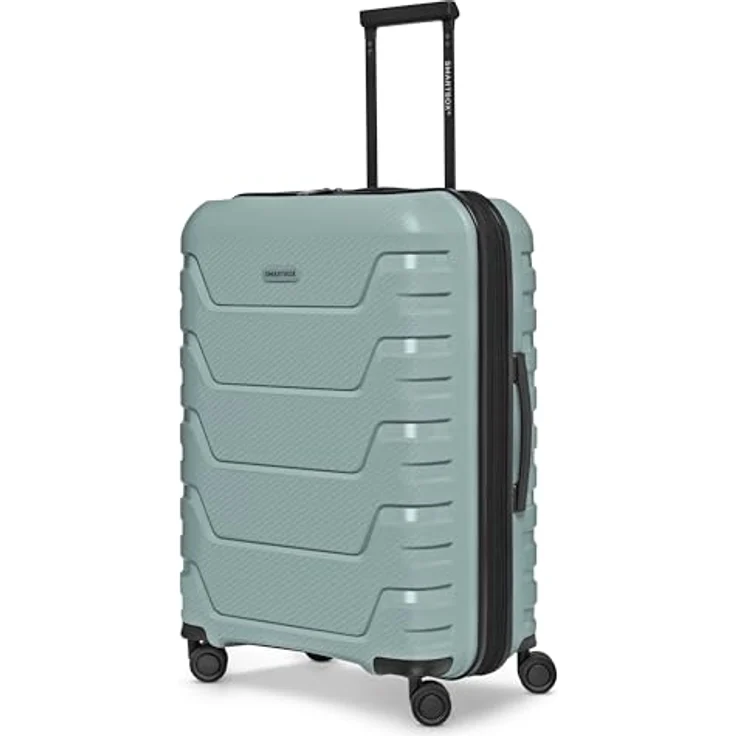 Smartbox Koffer M Erweiterbar 66 cm, Hartschalen Trolley 71–80L, leicht 3,8 kg, 4 Rollen, TSA Schloss, Mittelgroß Reisegepäck (Edition 01) – Bild 1