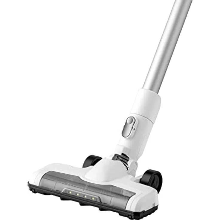 Amazon Basics Akku-Staubsauger, 2-in-1-Gerät, mit DC-Motor, 150 W, 0,7 l, Weiß/Schwarz – Bild 3