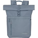 travelite BASICS Rollup Rucksack, Freizeitrucksack mit Laptopfach bis 15,6 Zoll, atmungsaktive Rückwand, in Trendfarben erhältlich