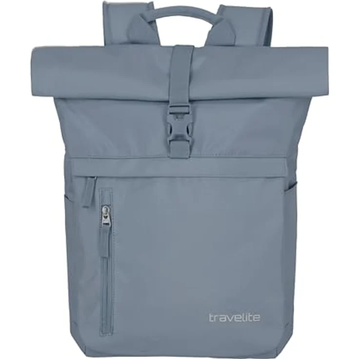travelite BASICS Rollup Rucksack, Freizeitrucksack mit Laptopfach bis 15,6 Zoll, atmungsaktive Rückwand, in Trendfarben erhältlich – Bild 1