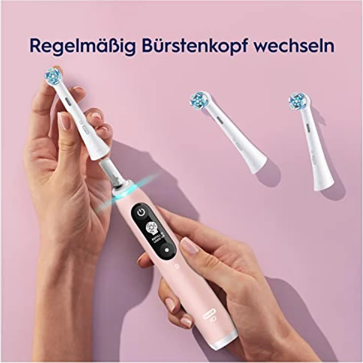 Oral-B iO Sanfte Reinigung 6er Aufsteckbürsten Sensitive Clean – Bild 6
