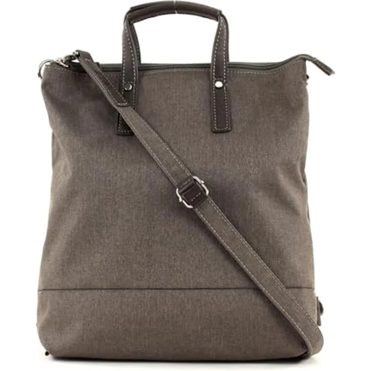 Jost Bergen X-Change City Rucksack, 32 cm, 100% Canvas, taupe – Bild 2