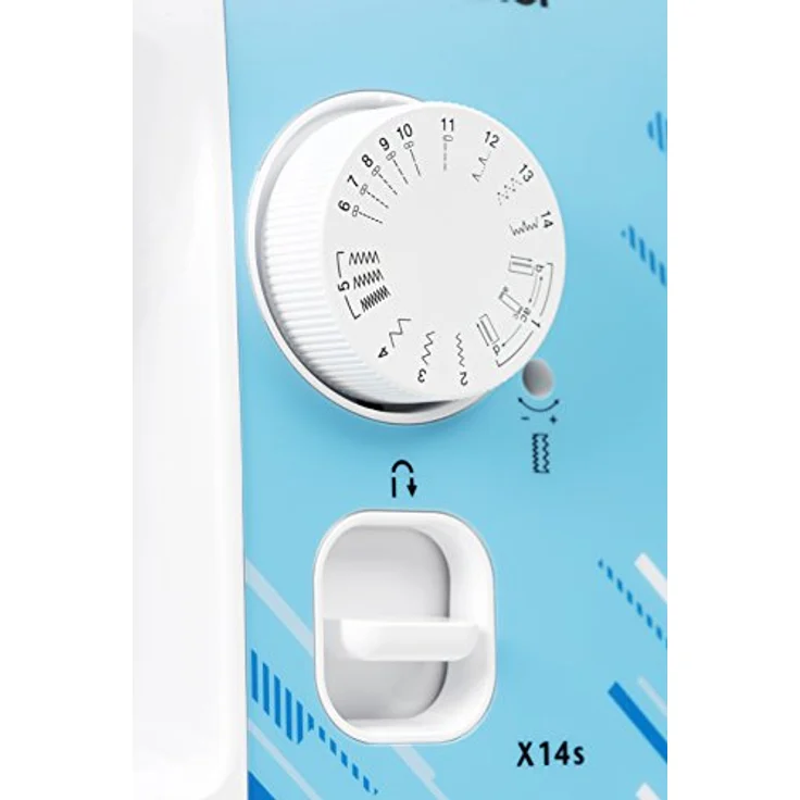 Brother X14S Nähmaschine, weiß – Bild 6